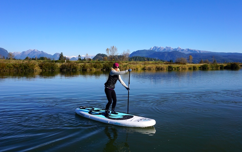 wateryoga,hotyoga yoga isup review if you love yoga and love to be on the water